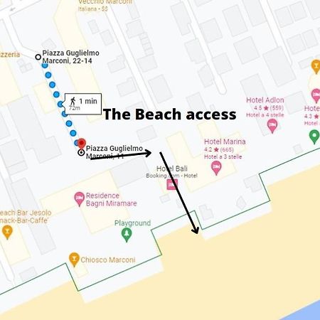 Movida Loft A Piazza Marconi Jesolo Lido - Spiaggia A 1 Minuto!!! Лідо-ді-Єзоло Екстер'єр фото